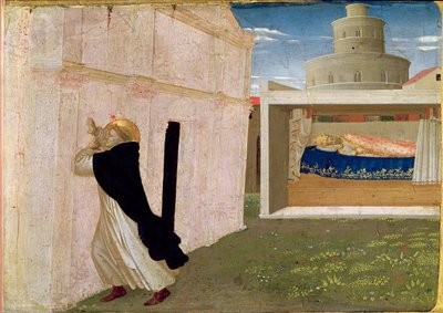 De droom van Innocentius III door Fra Angelico